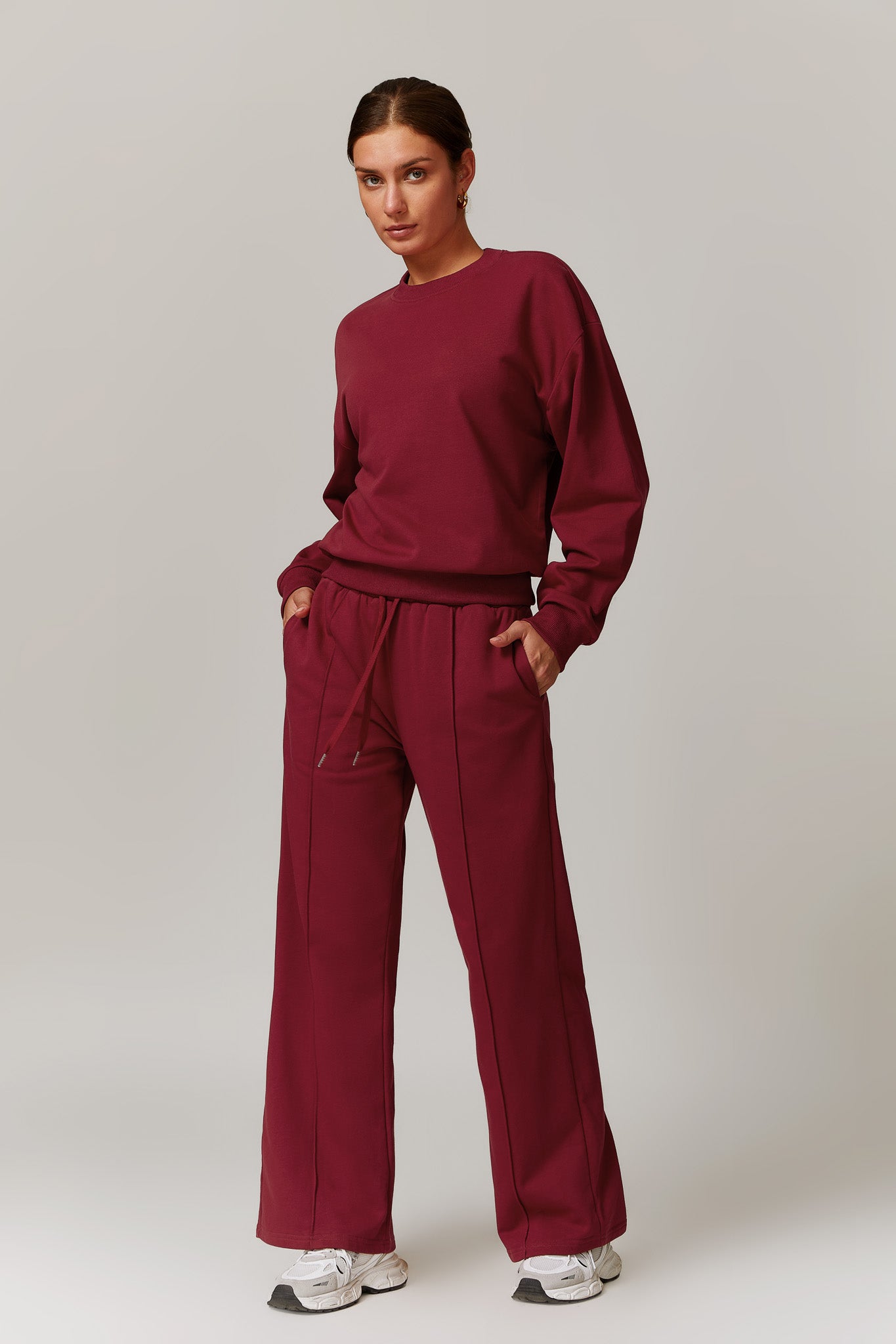 Ellie Sweatpants Maroon | Comfortable & Cozy Sweatpants by Bota Official