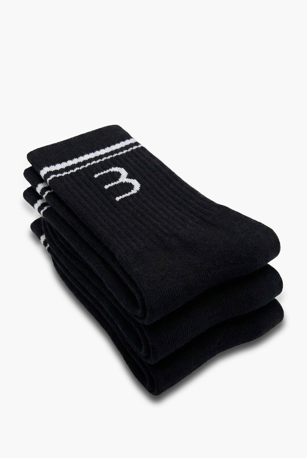 Essential Socks 3-Pack - Black