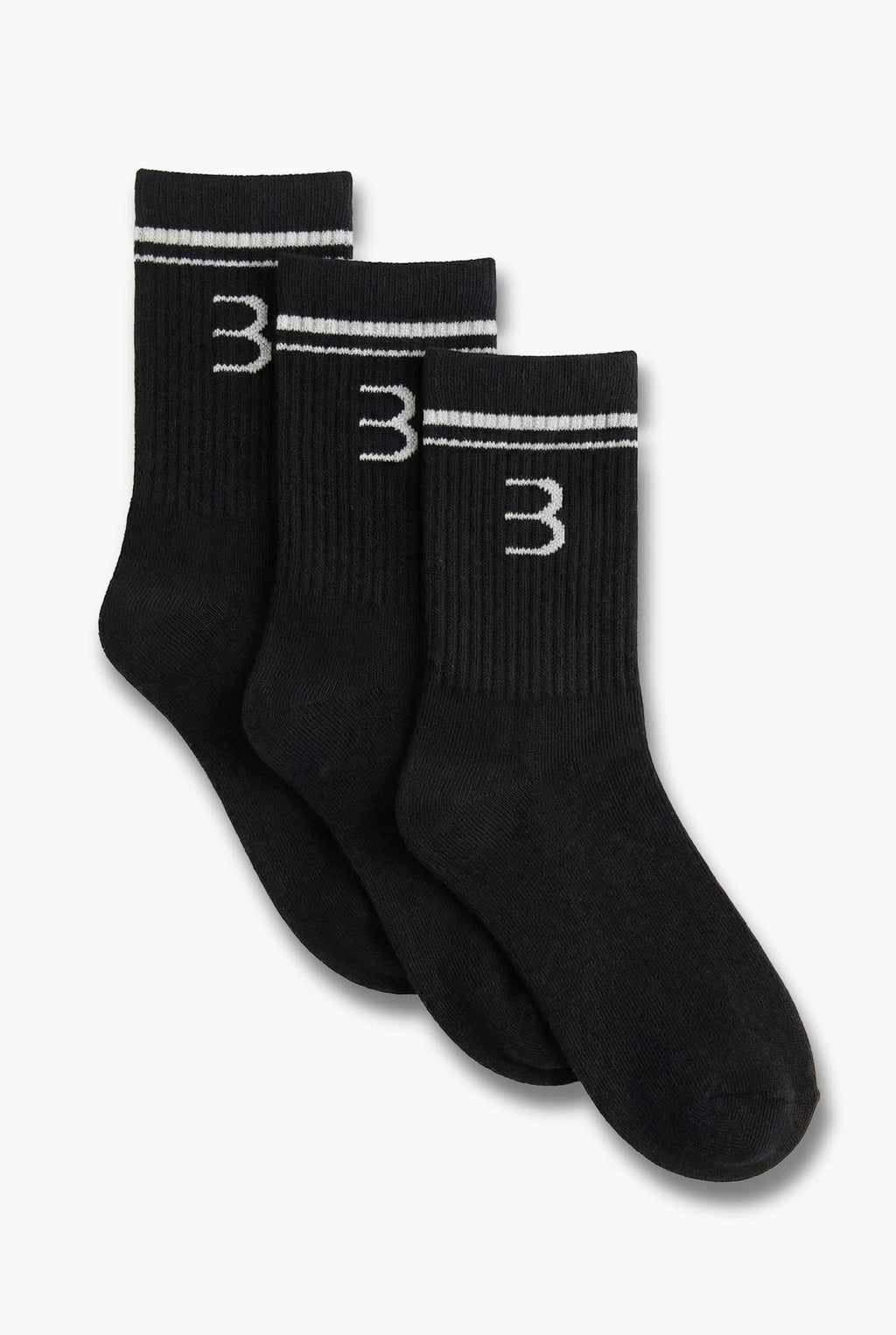 Essential Socks 3-Pack - Black