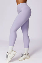 Stylish Lavender Leggings with Comfy Nylon By BOTA Official