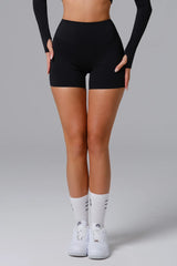 Flex Invisible Scrunch Shorts - Black