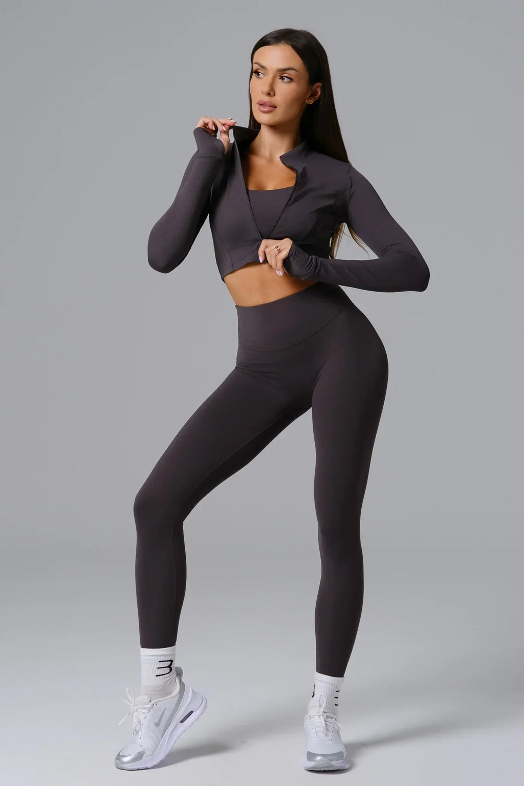 Flex Invisible Scrunch Leggings - Charcoal