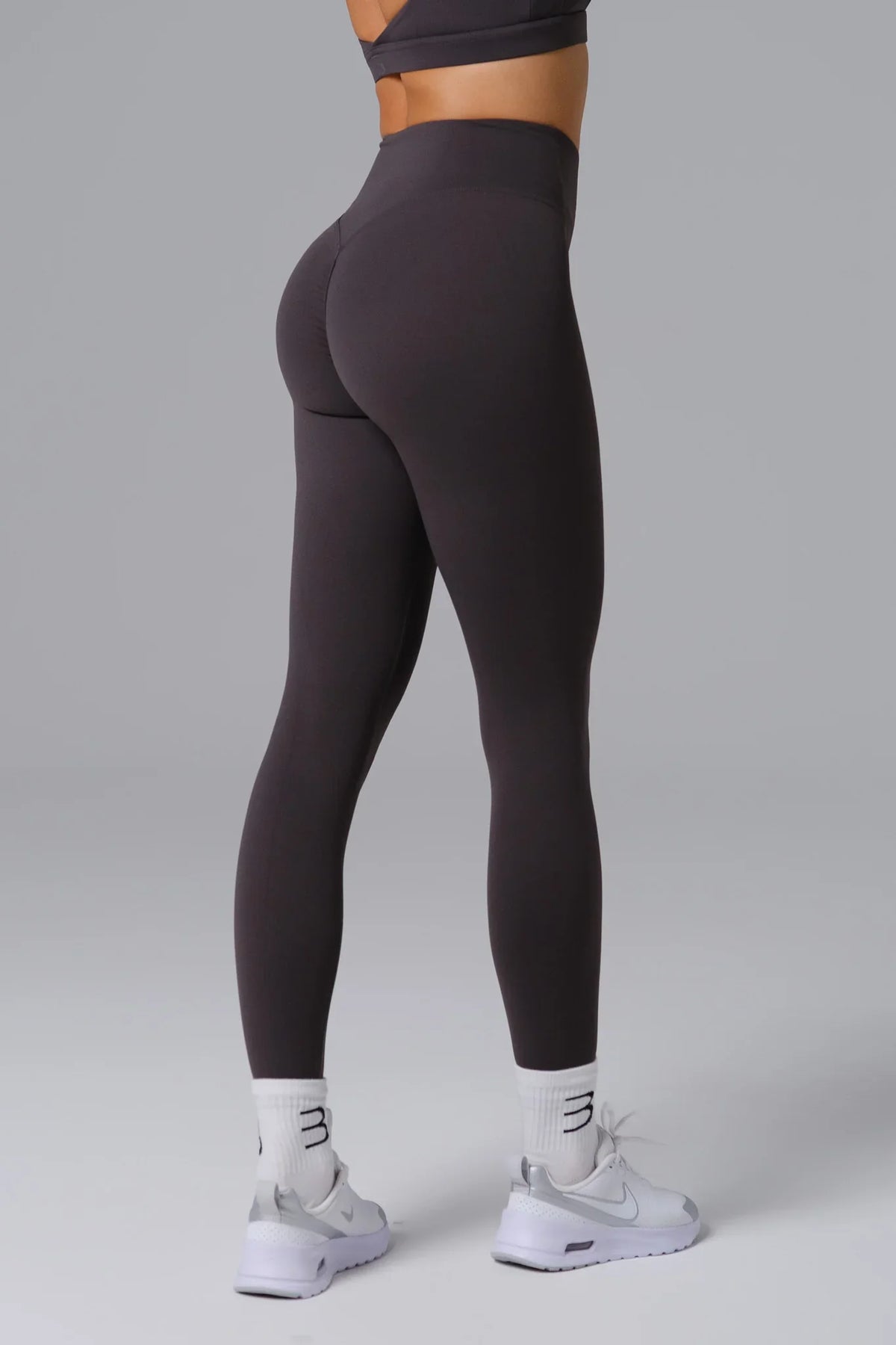 Flex Invisible Scrunch Leggings - Charcoal