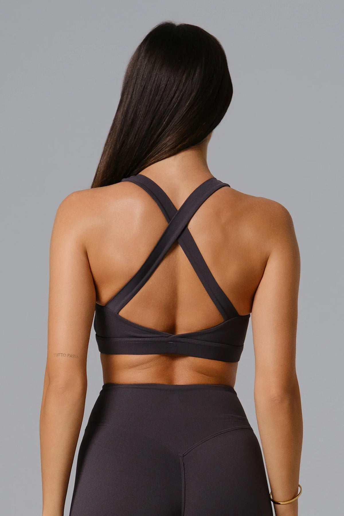 Flex Sports Bra - Charcoal (FINAL SALE)