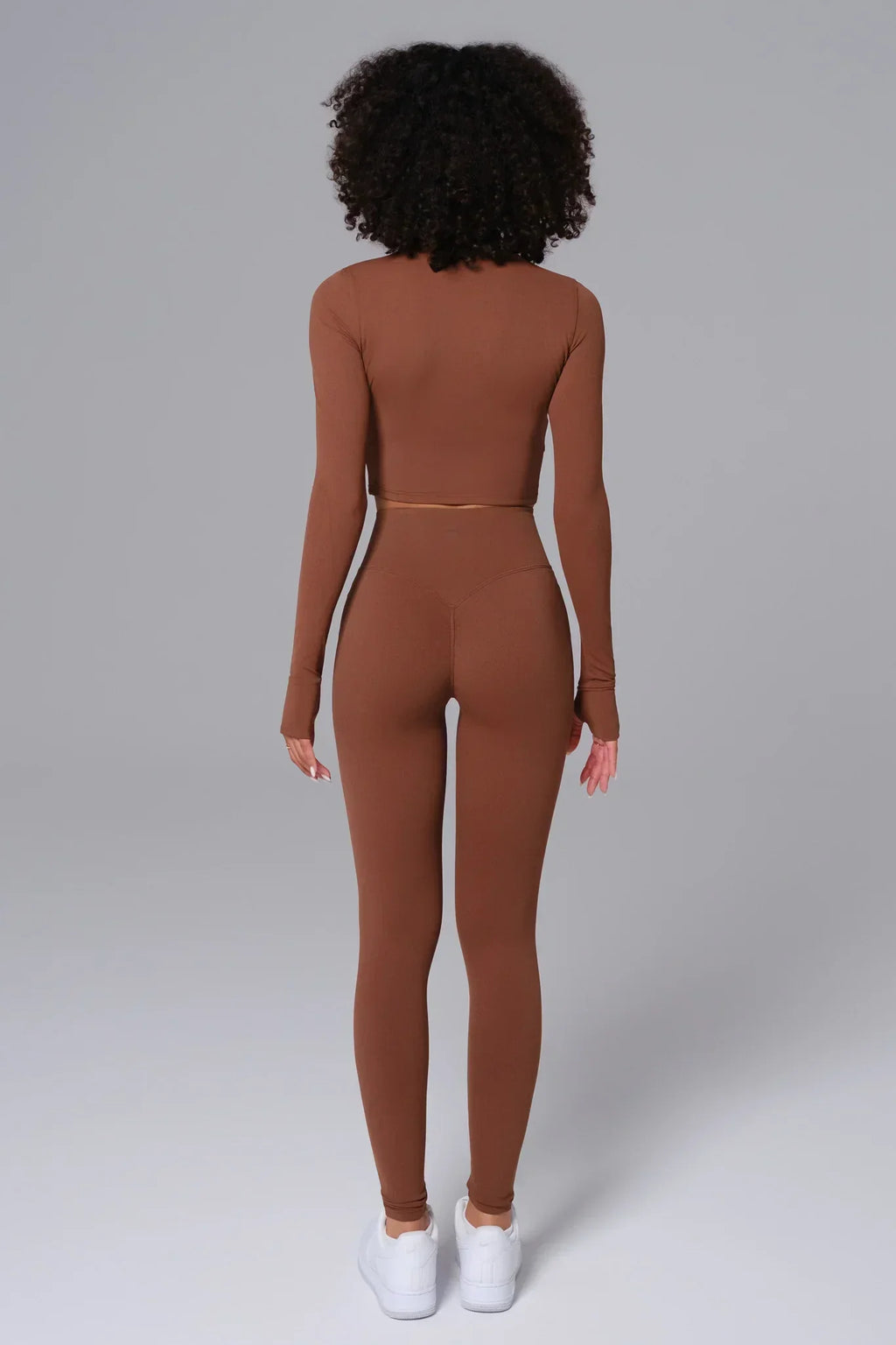 Flex Invisible Scrunch Leggings - Cocoa (FINAL SALE)