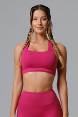 Flex Sports Bra - Cranberry (FINAL SALE)
