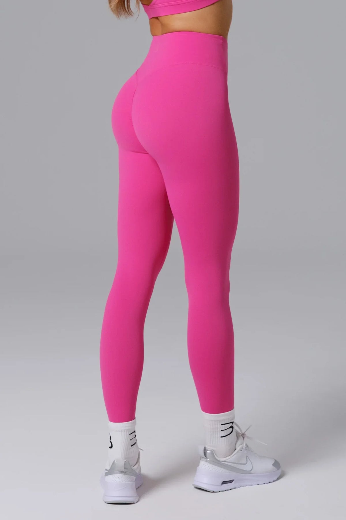 Flex Invisible Scrunch Leggings - Magenta