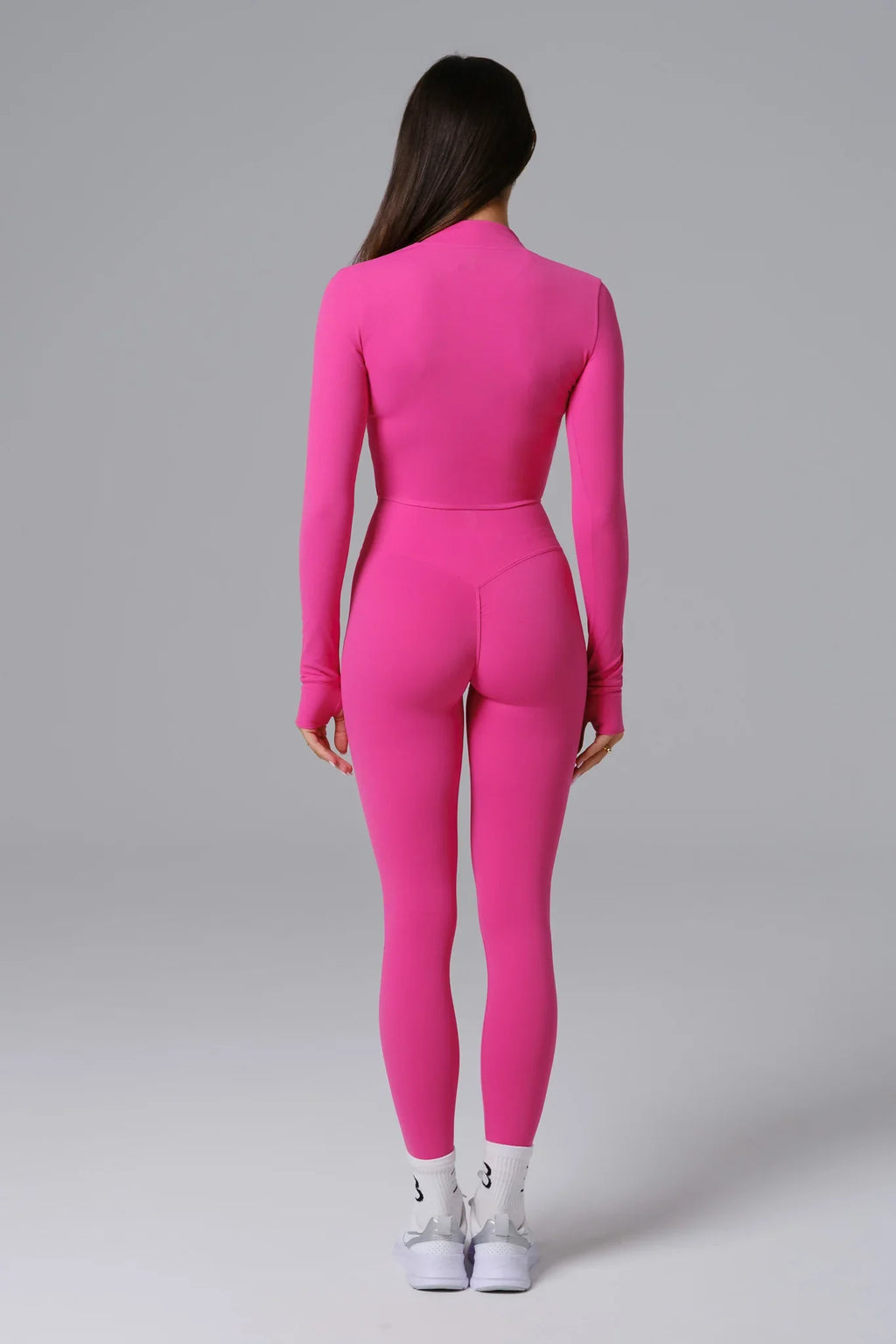 Flex Crop Jacket - Magenta (FINAL SALE)