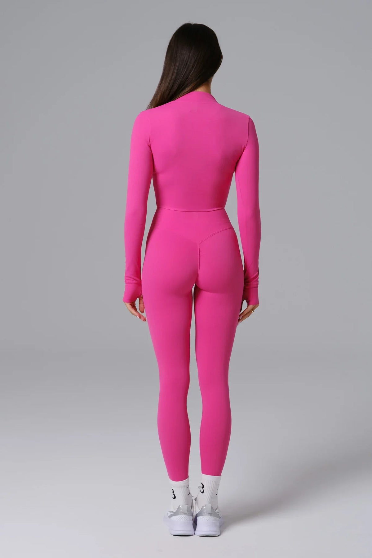Flex Crop Jacket - Magenta (FINAL SALE)