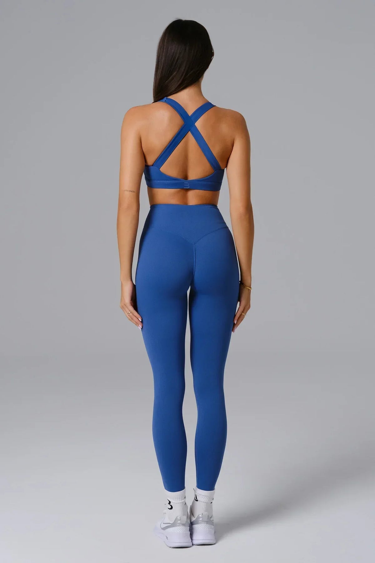 Flex Invisible Scrunch Leggings - Indigo Blue (FINAL SALE)