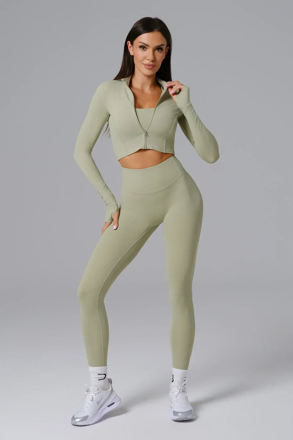 Flex Sports Bra - Pistachio