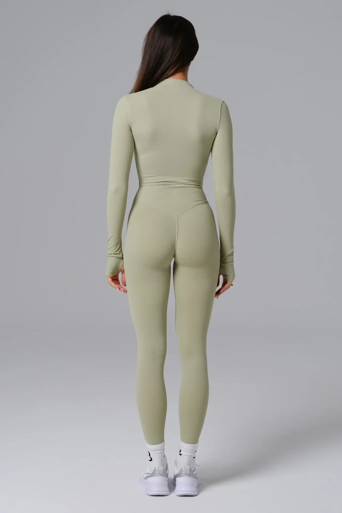 Flex Crop Jacket - Pistachio (FINAL SALE)