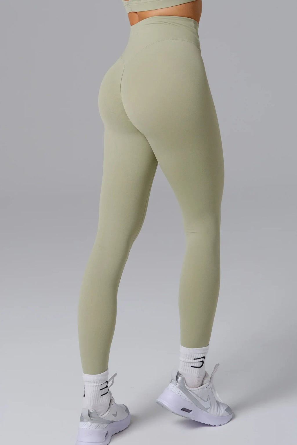 Flex Invisible Scrunch Leggings - Pistachio