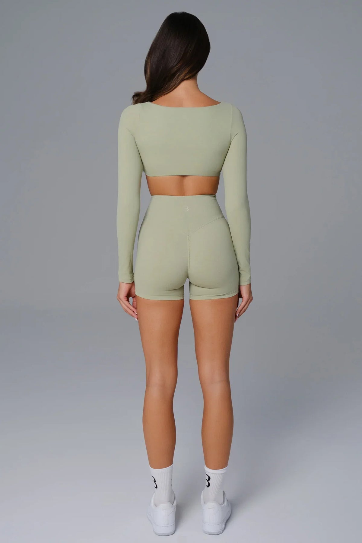 Flex Invisible Scrunch Shorts - Pistachio