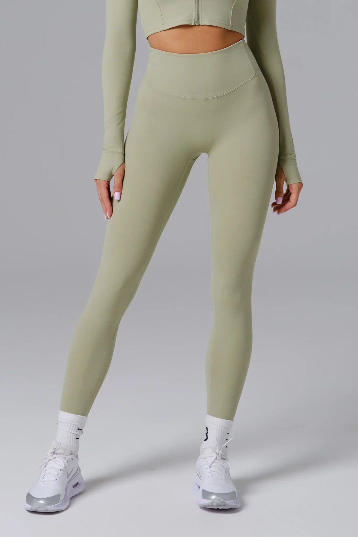 Flex Invisible Scrunch Leggings - Pistachio