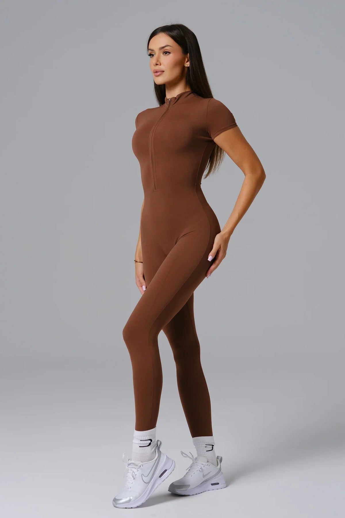 Hailey Jumpsuit - Cocoa (FINAL SALE)