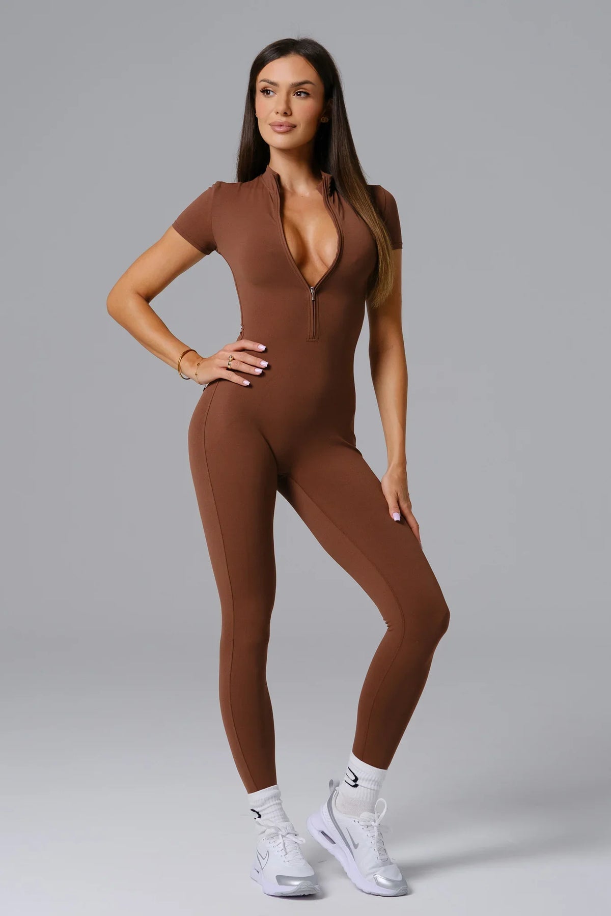 Hailey Jumpsuit - Cocoa (FINAL SALE)
