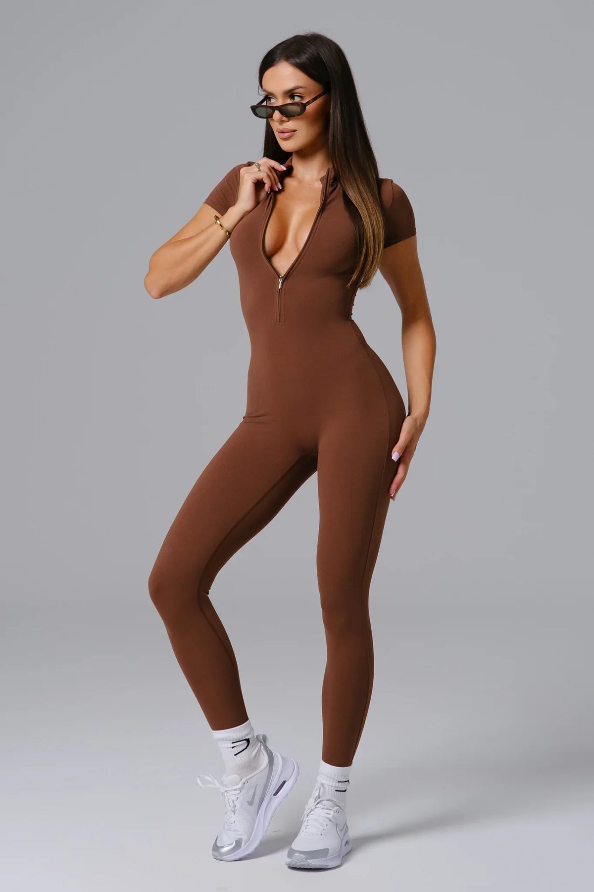 Hailey Jumpsuit - Cocoa (FINAL SALE)