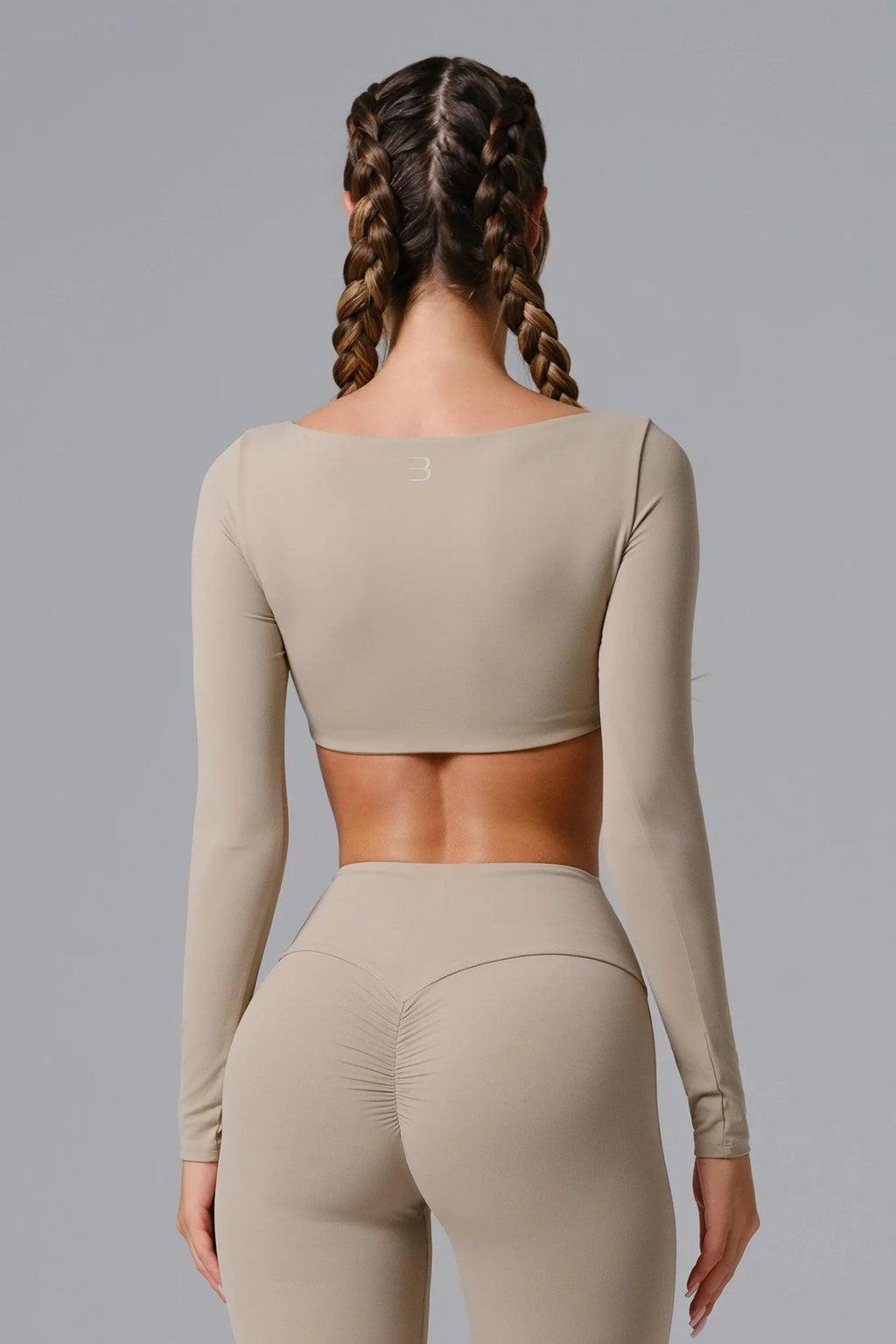 Haven Crop Top - Almond Tan