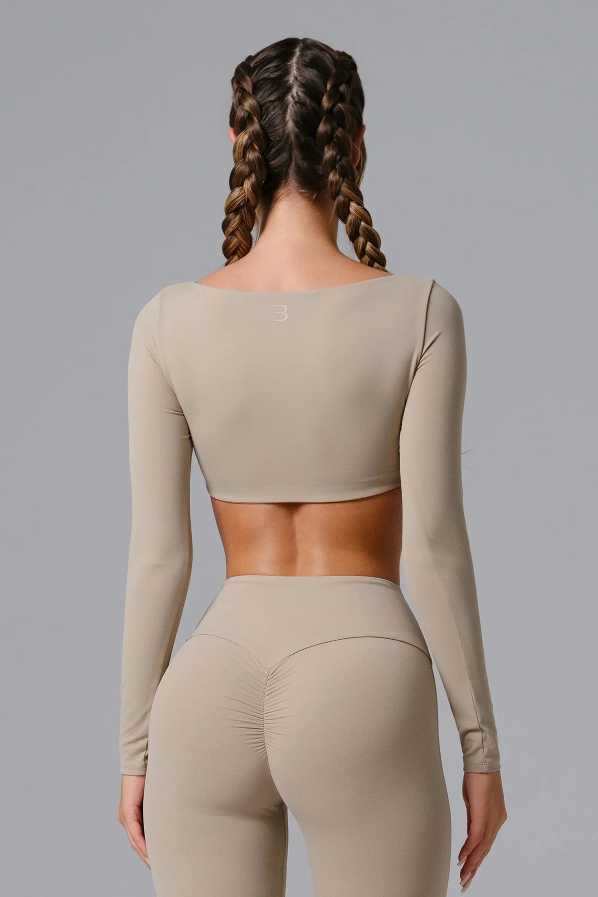 Haven Crop Top - Almond Tan