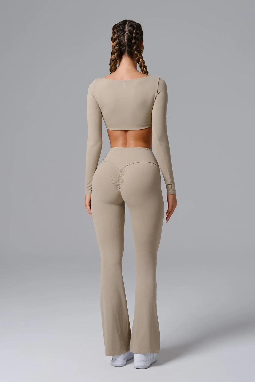 Haven Crop Top - Almond Tan