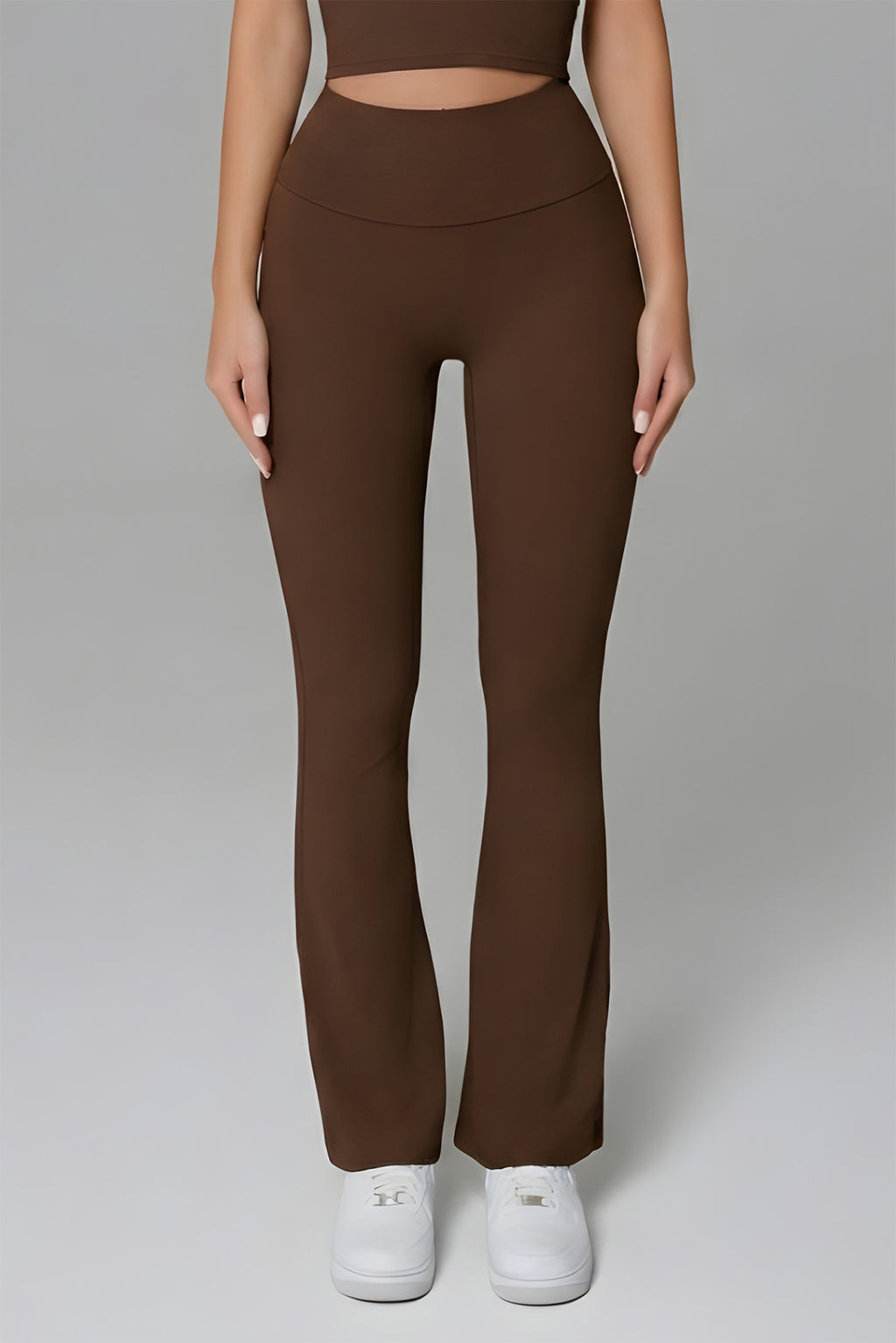 Haven Scrunch Flare Leggings - Cocoa