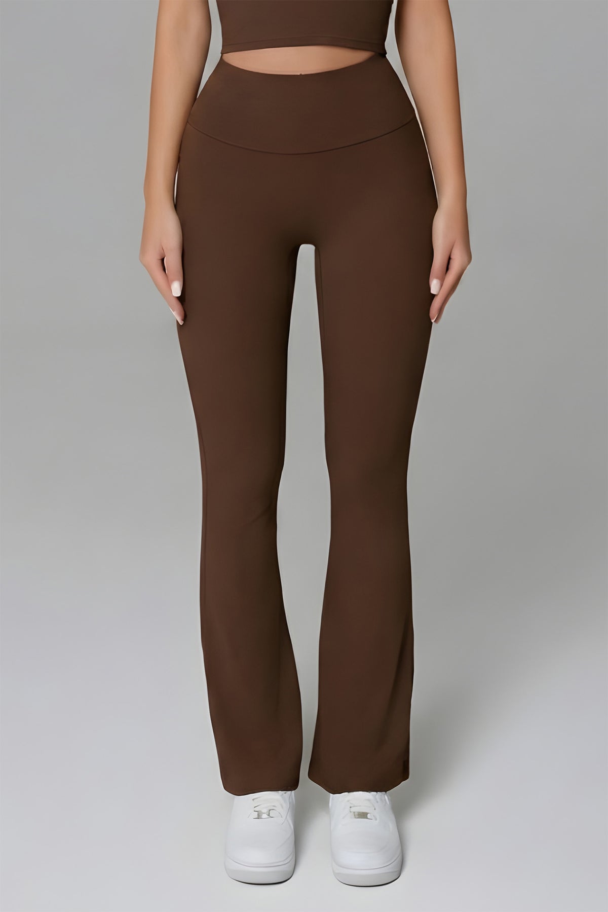 Haven Scrunch Flare Leggings - Cocoa