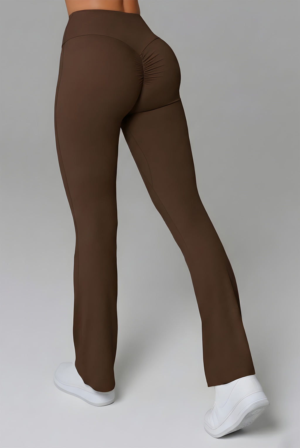 Haven Scrunch Flare Leggings - Cocoa
