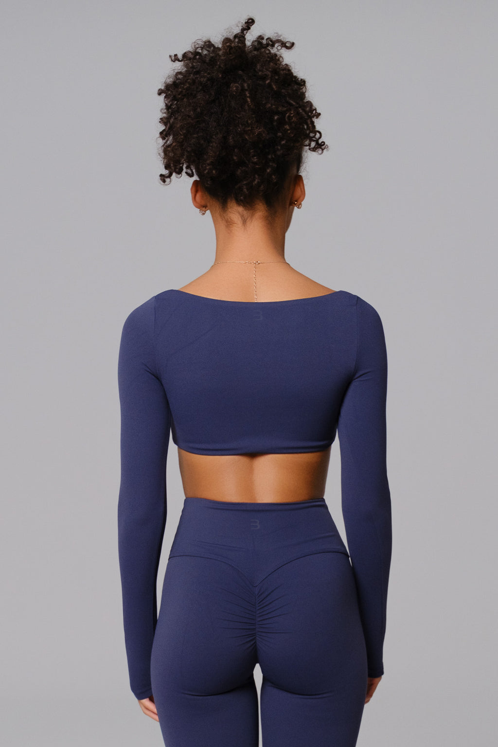 Haven Crop Top - Obsidian Blue (FINAL SALE)