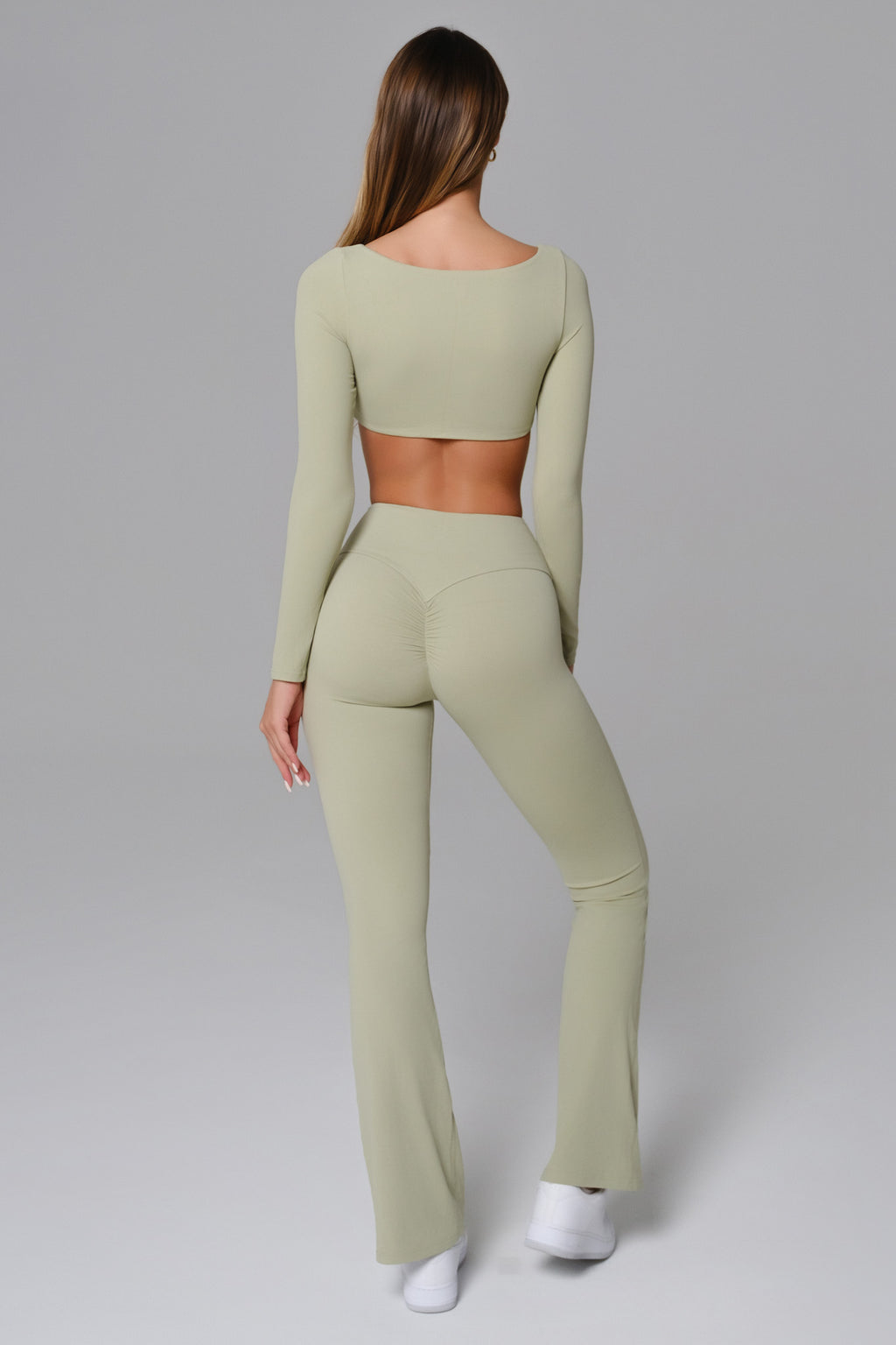 Haven Crop Top - Pistachio
