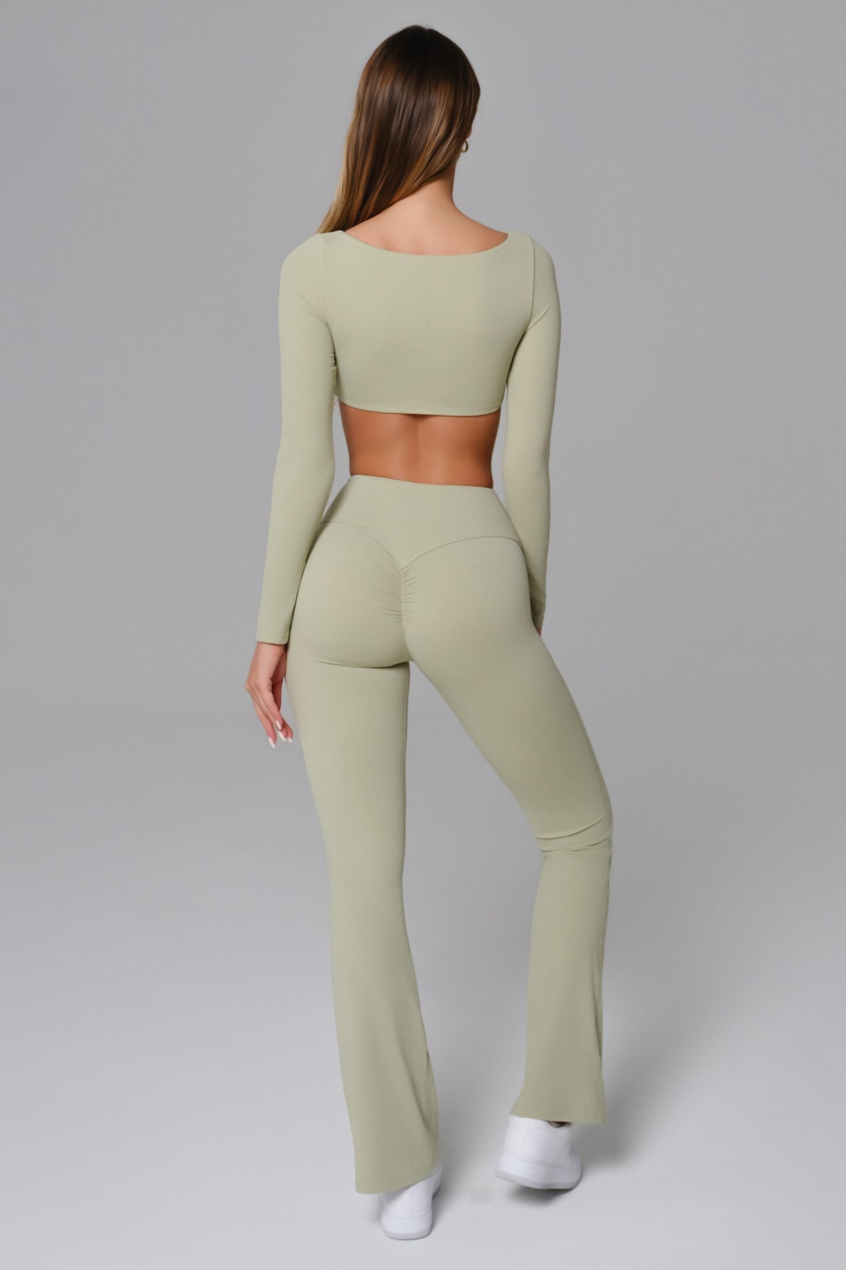 Haven Crop Top - Pistachio
