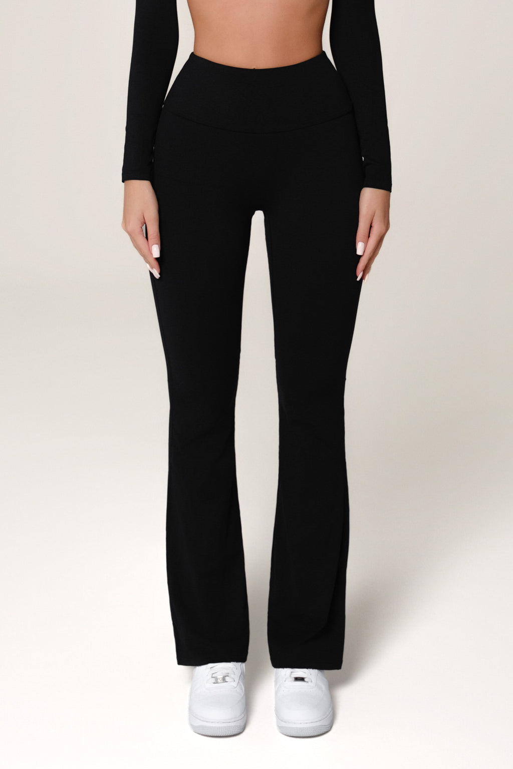 Haven Scrunch Flare Leggings - Black