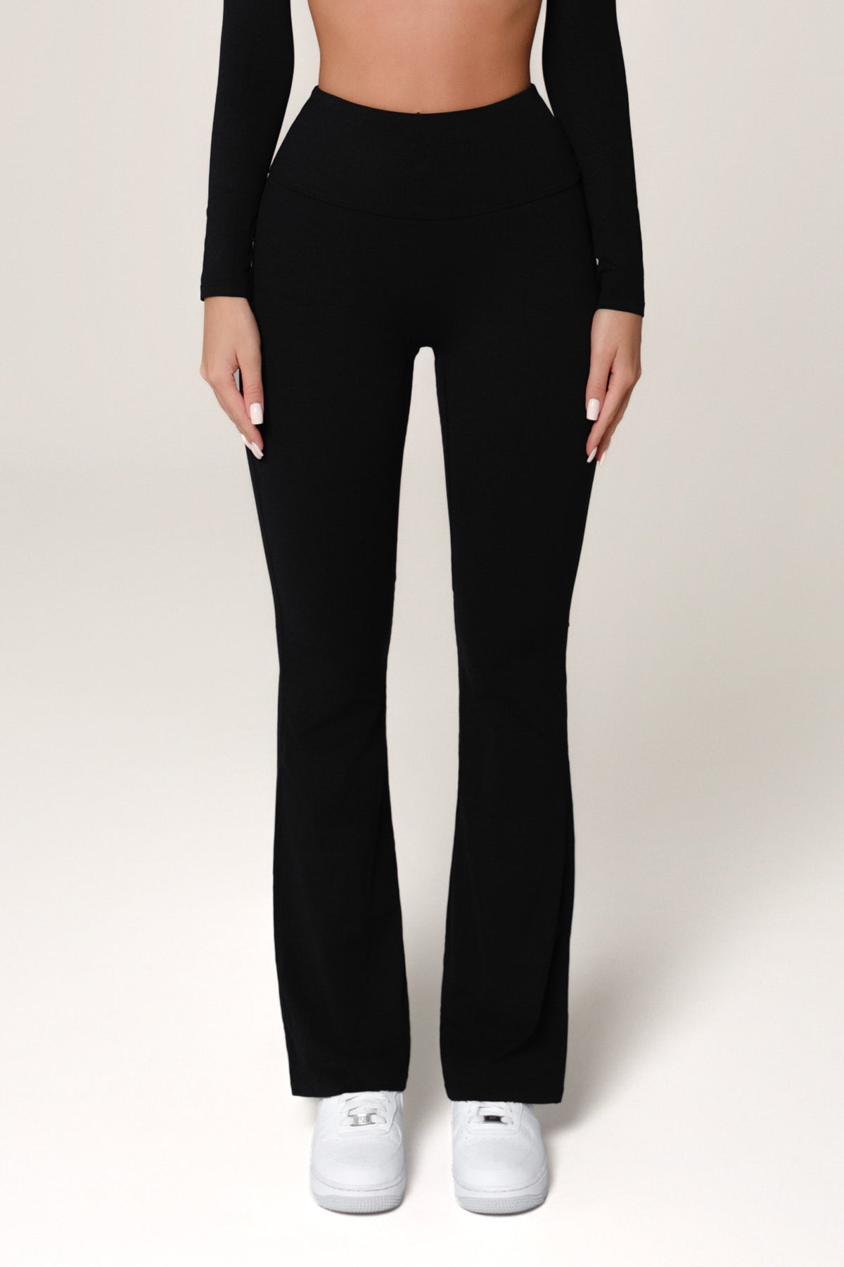 Haven Scrunch Flare Leggings - Black