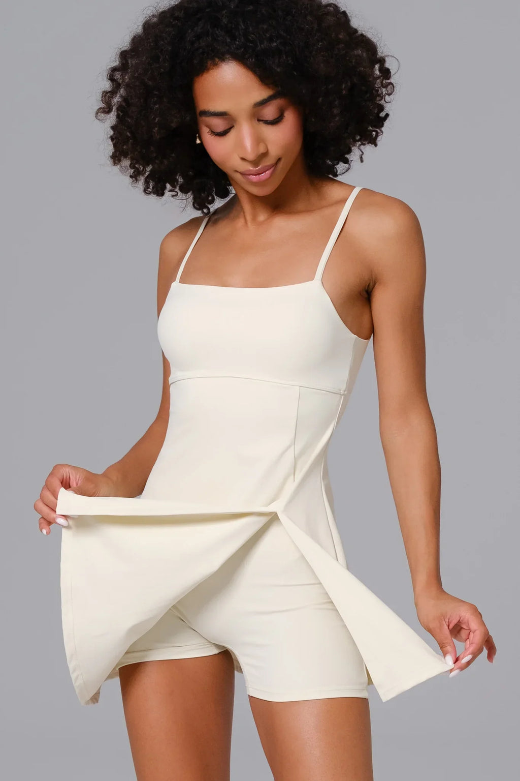 Katerina Mini Dress - Soft Cream (FINAL SALE)