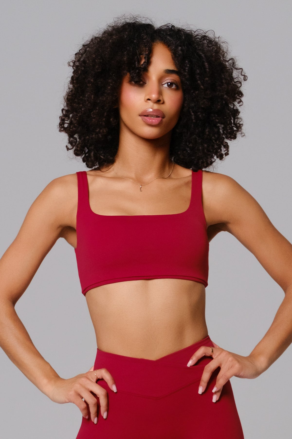 Maeve Sports Bra - Maroon (FINAL SALE)