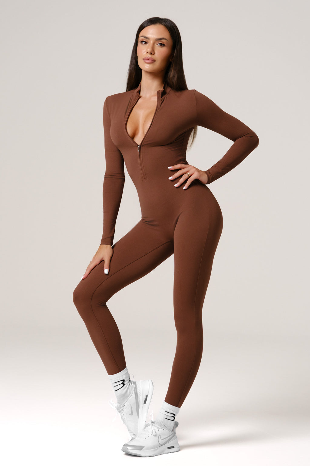 Mia Jumpsuit - Cocoa