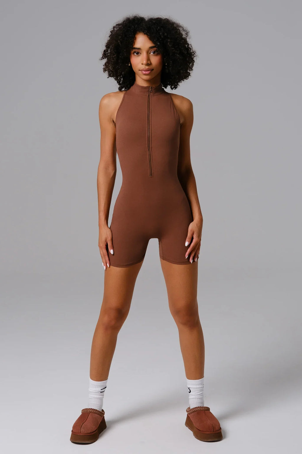 Milana Jumpsuit - Mocha (FINAL SALE)