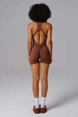 Milana Jumpsuit - Mocha (FINAL SALE)