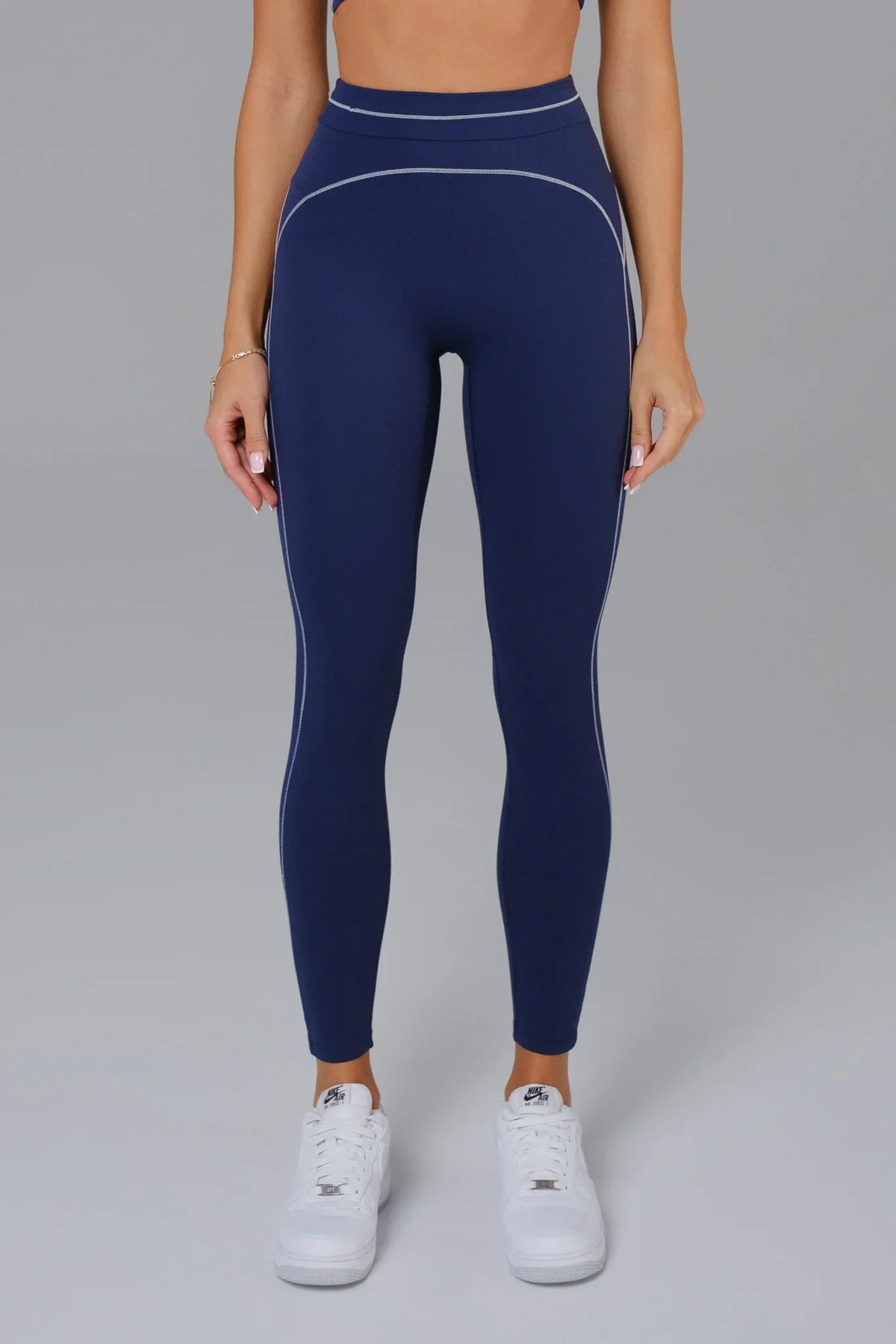 Nadine Leggings - Azure Blue (FINAL SALE)