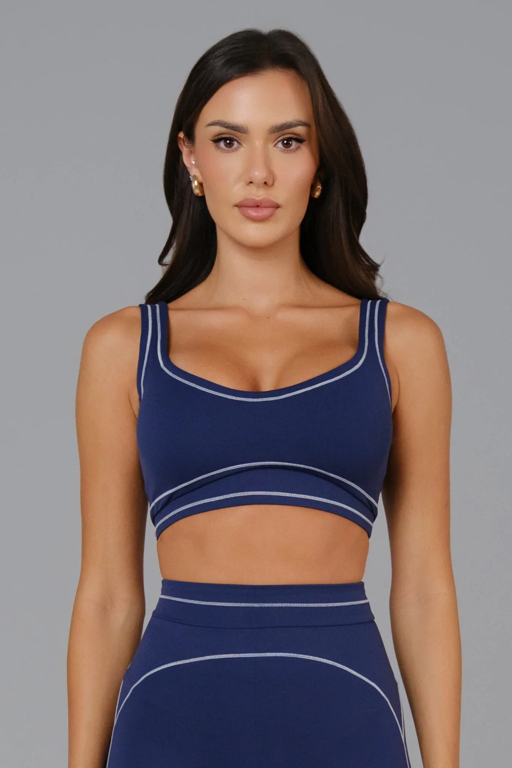 Nadine Sports Bra - Azure Blue (FINAL SALE)