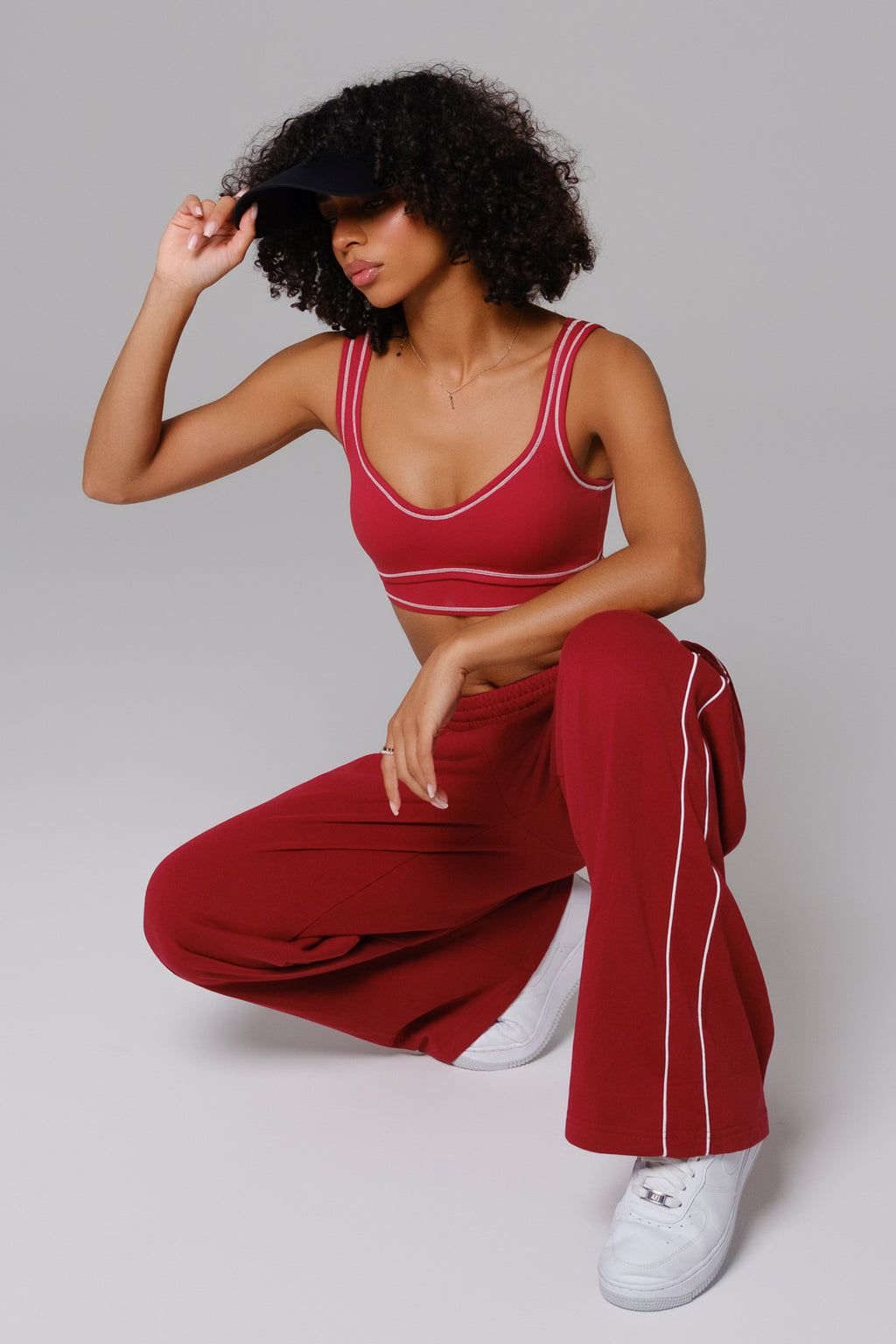 Nadine Sweatpants - Cherry Red (FINAL SALE)