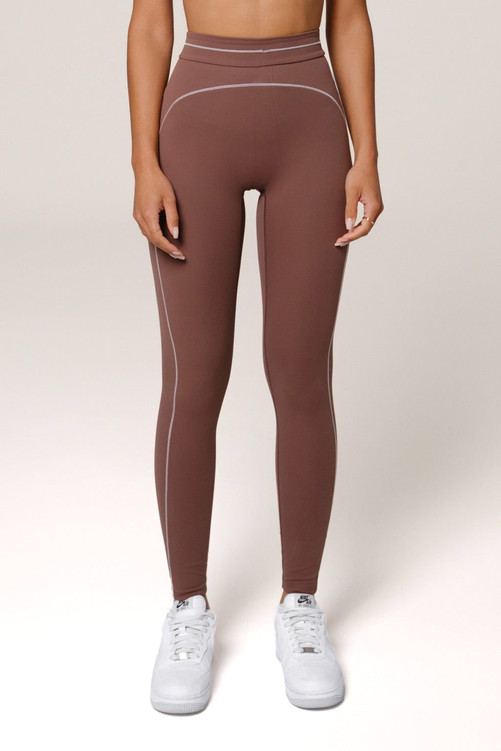 Nadine Leggings - Soft Chestnut