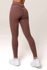 Nadine Leggings - Soft Chestnut