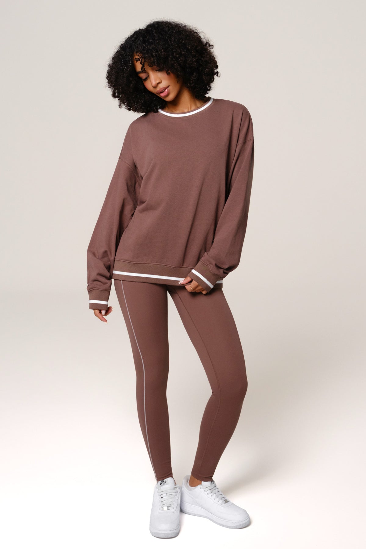Nadine Leggings - Soft Chestnut
