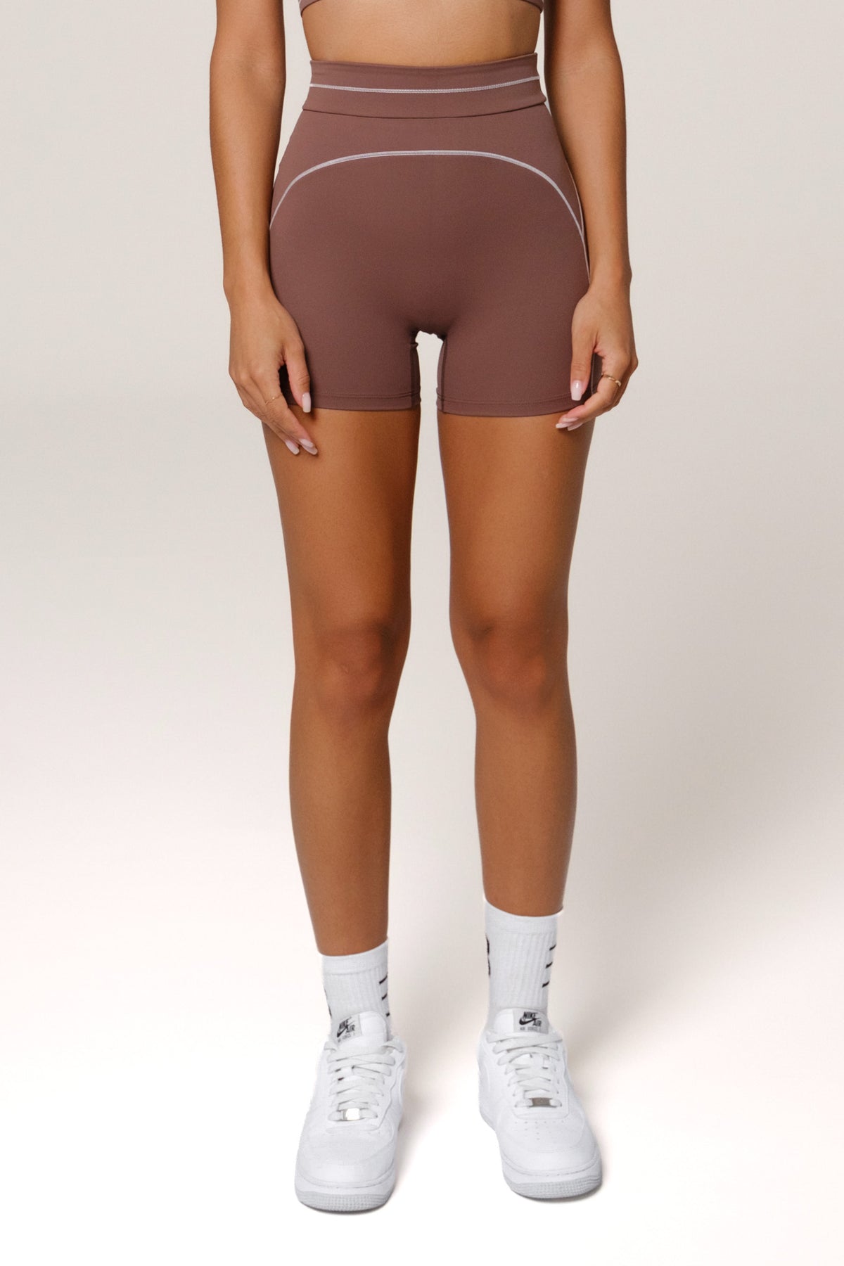 Nadine Shorts - Soft Chestnut