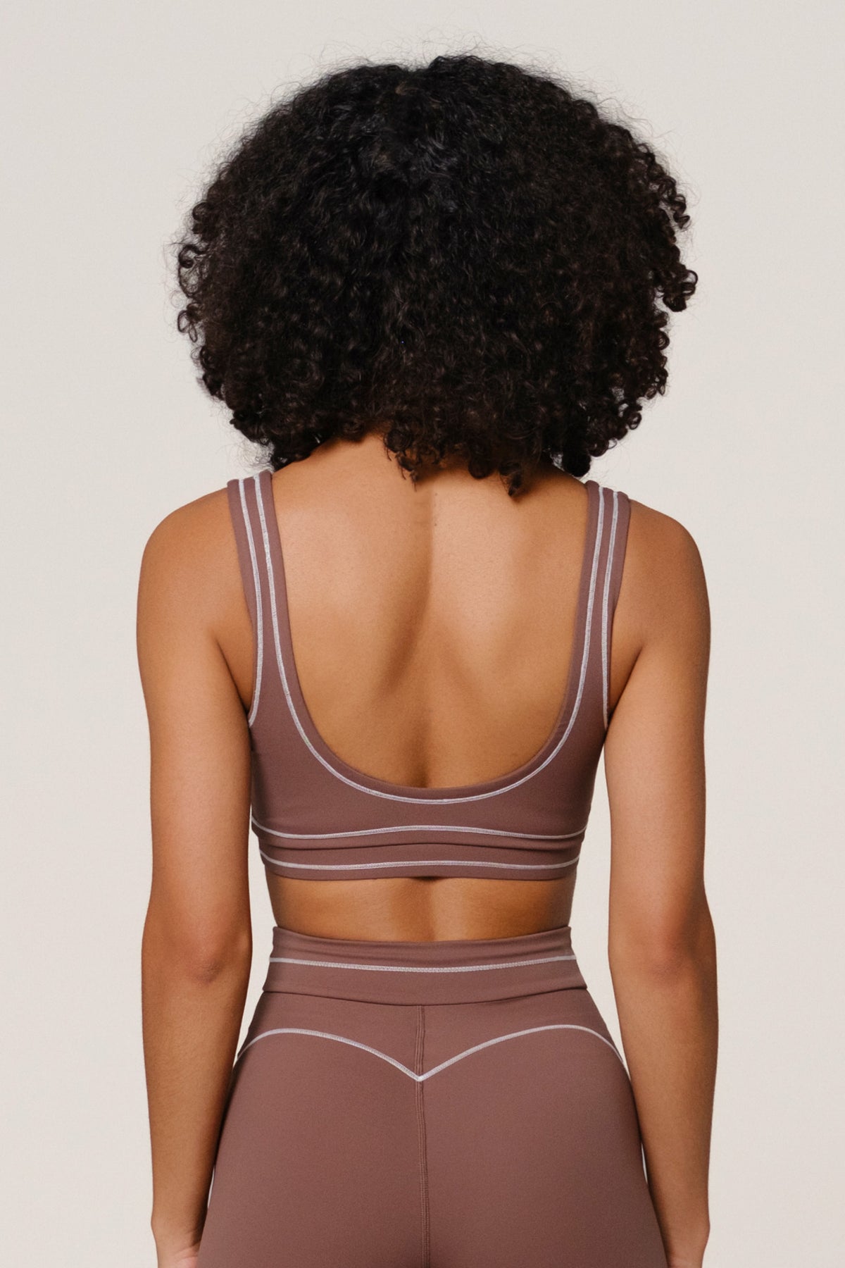Nadine Sports Bra - Soft Chestnut