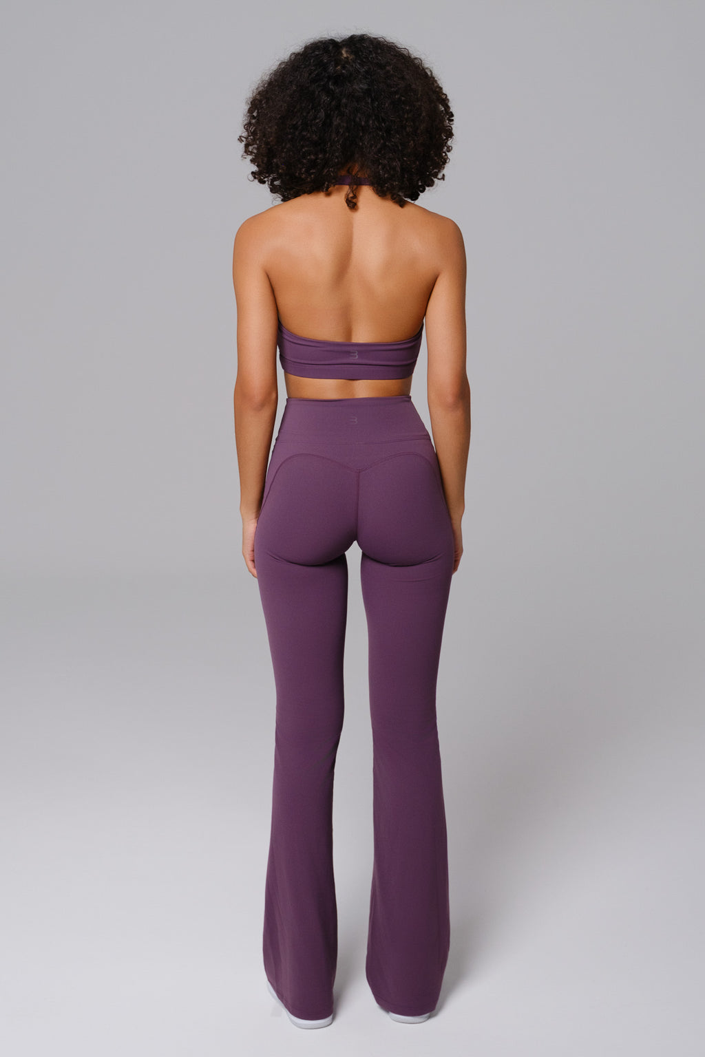 Nicole Halter Sports Bra - Aubergine (FINAL SALE)