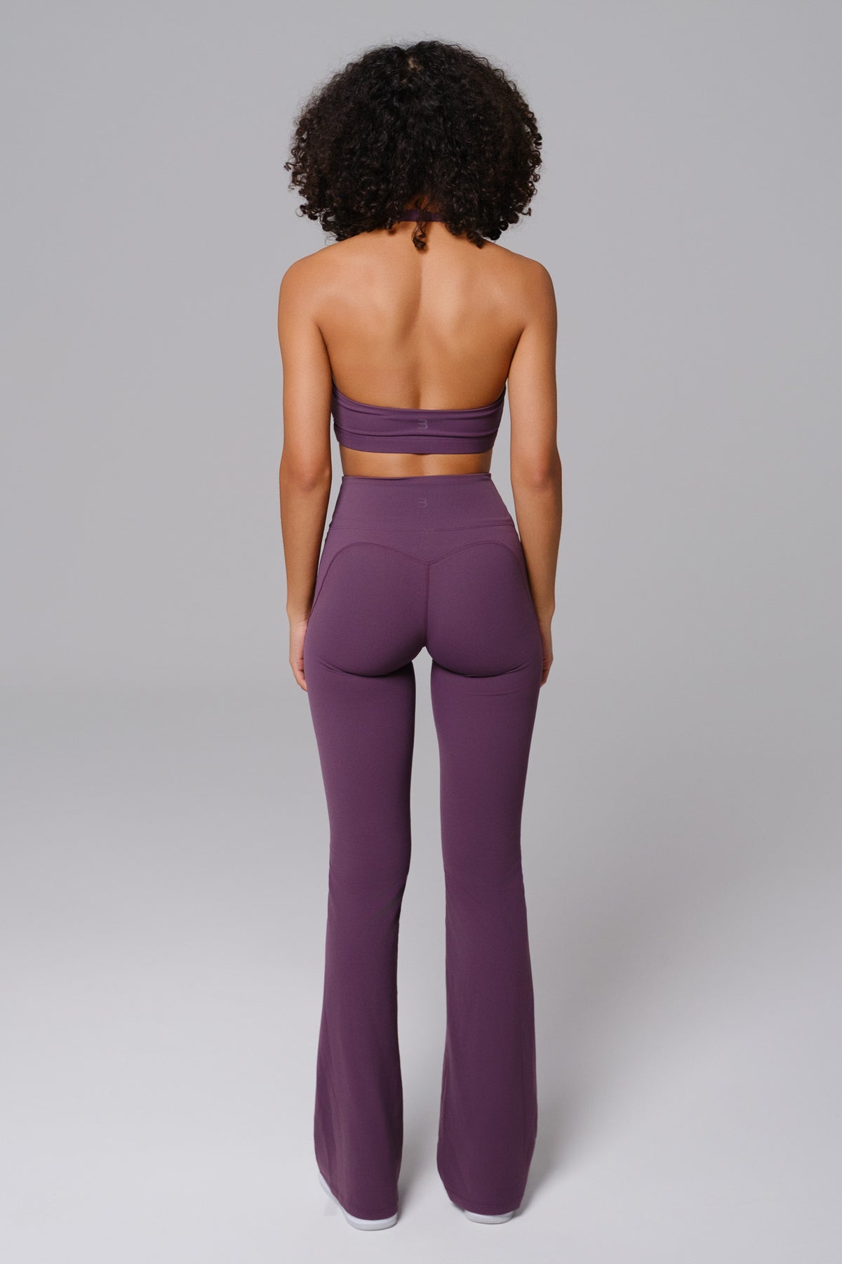 Nicole Halter Sports Bra - Aubergine (FINAL SALE)