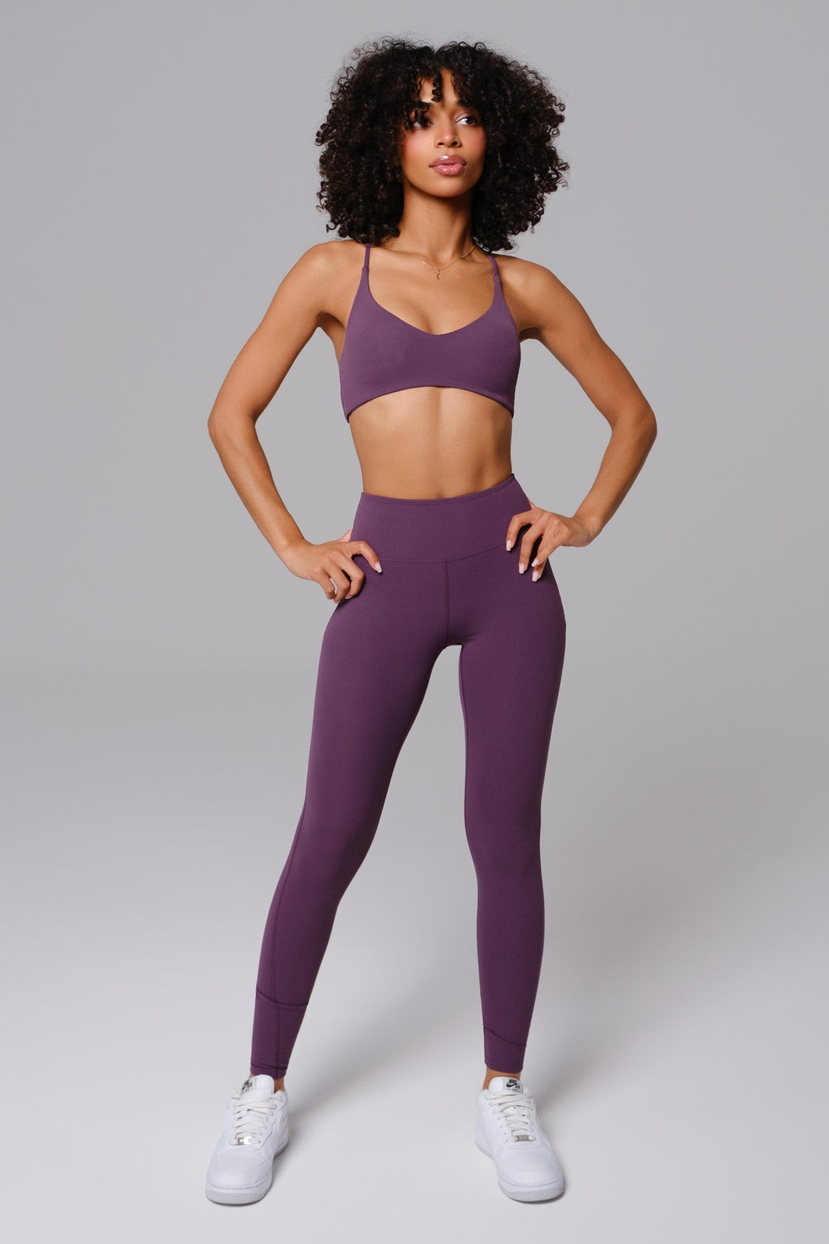 Nicole Leggings - Aubergine (FINAL SALE)