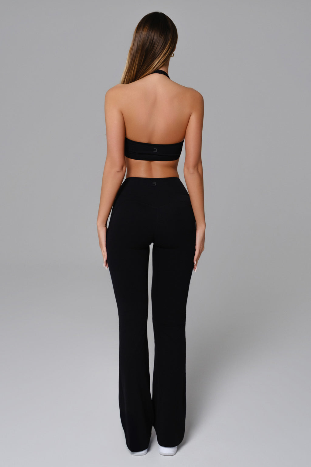 Nicole Halter Sports Bra - Black (FINAL SALE)